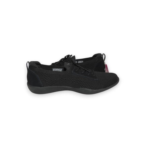 NWT Skechers Stretch Fit Black Sneakers Air-Cooled Memory Foam Womens 8.5 - Picture 7 of 14